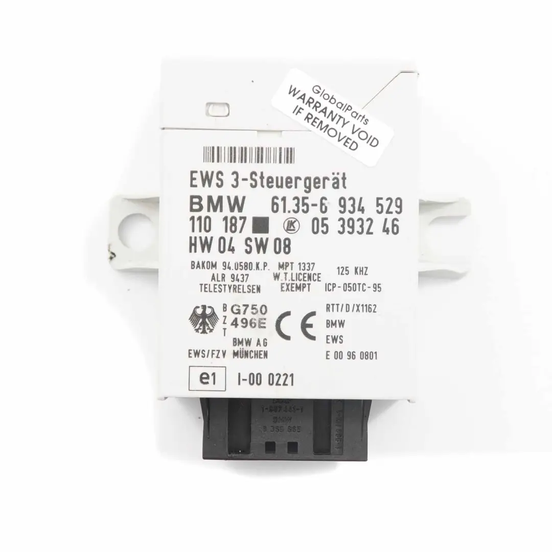 Mini Cooper S R52 R53 W11 Petrol Engine ECU Kit DME Keys EWS Manual - SKU 7542310-5 - Part number 7542310
