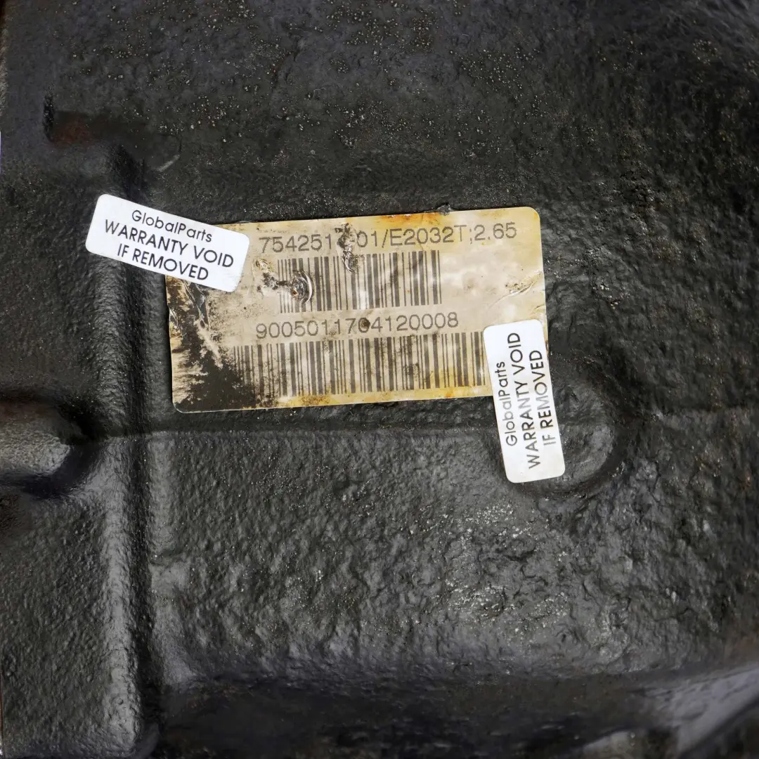 M57N Differenziale Asse Posteriore 2,65 GARANZIA per BMW E61 525d con numero di parte 7542514 BMW E61 525d M57N Differenziale Asse Posteriore 2,65 GARANZIA - SKU 7542514 - Numero di parte 7542514