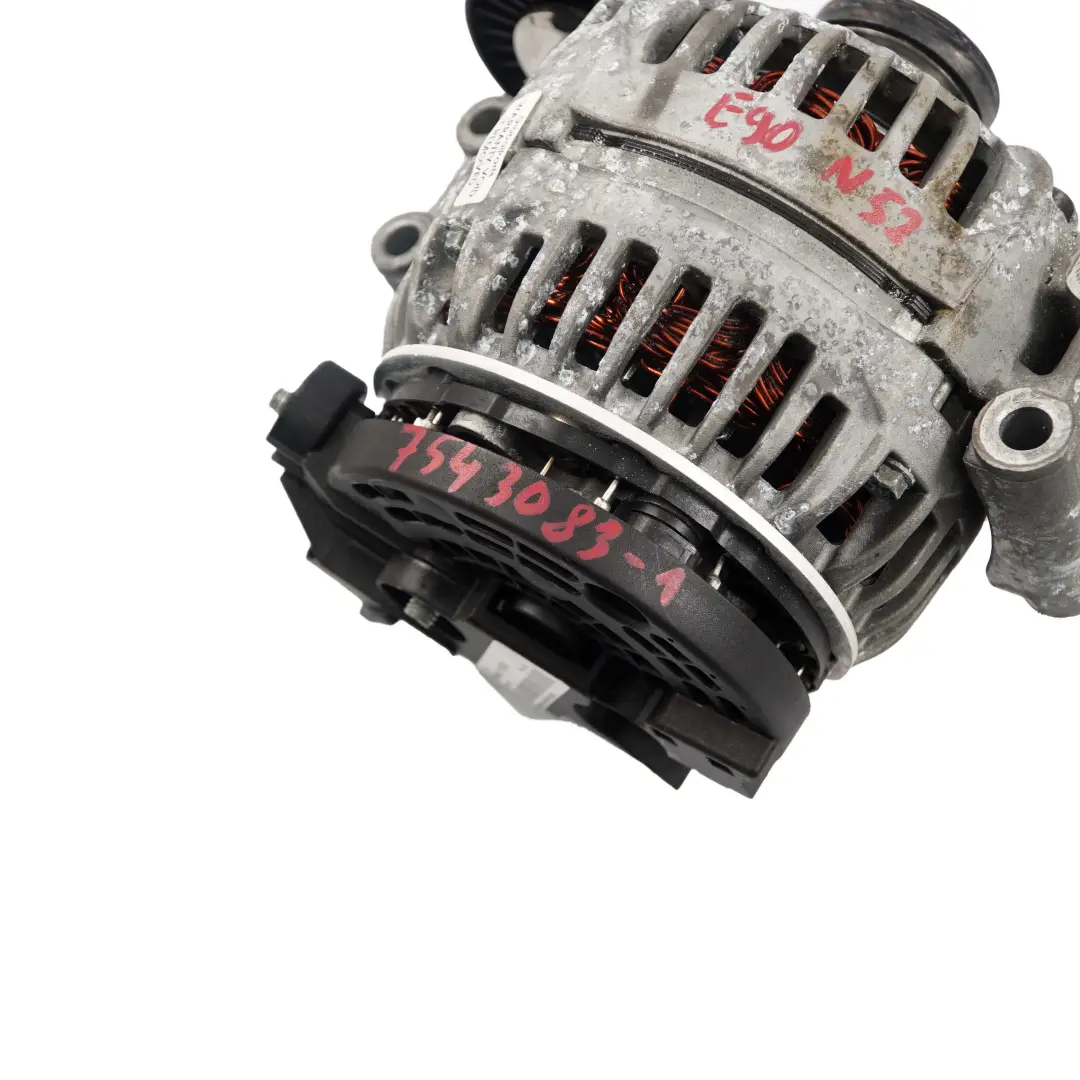 N52 Wai Alternatore Generatore 155A 11077N per BMW E60 E61 E87 E90 E91 con numero di parte 7543083 BMW E60 E61 E87 E90 E91 N52 Wai Alternatore Generatore 155A 11077N - SKU 7543083-1 - Numero di parte 7543083