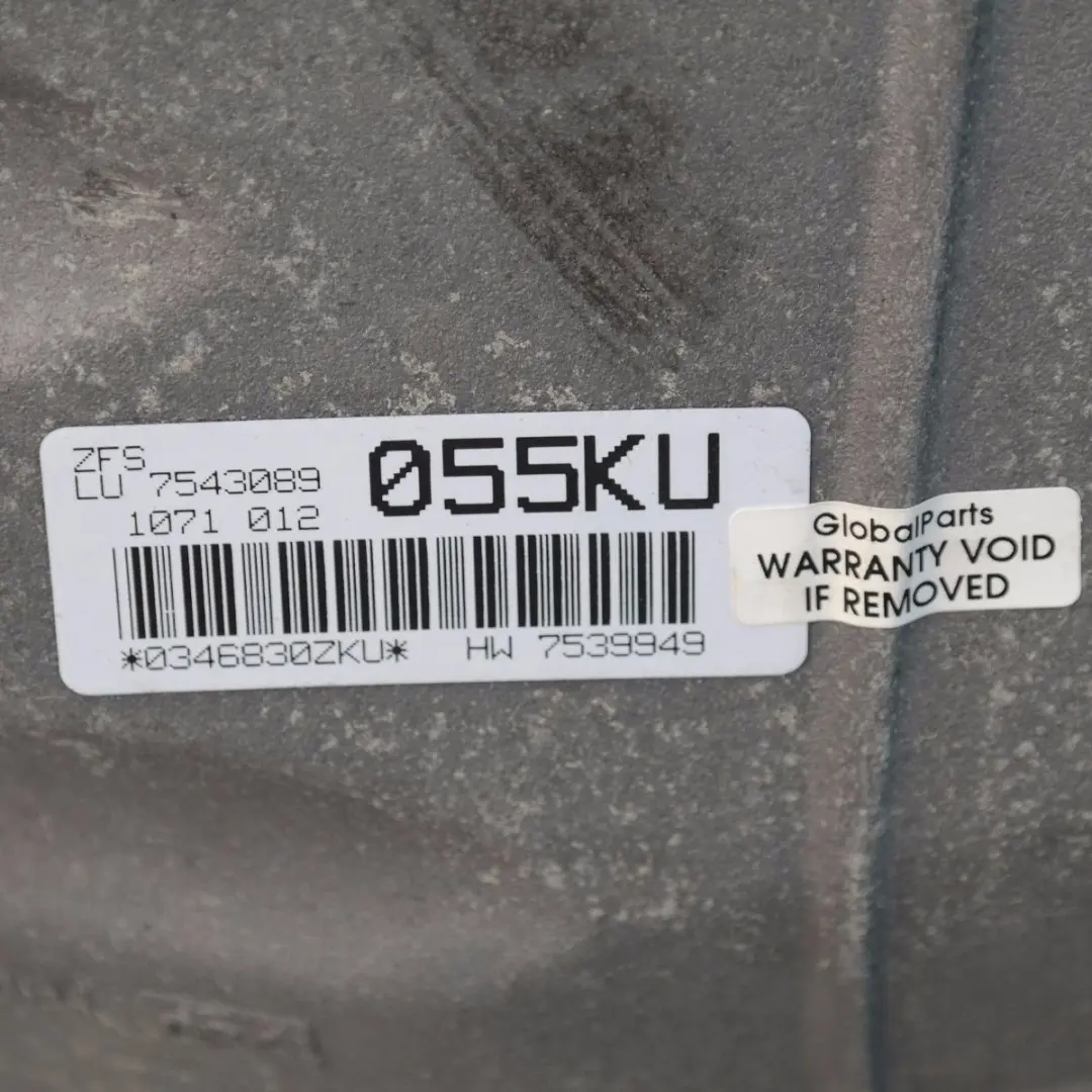 129HP Automatic Gearbox GA6HP19Z 7556043 WARRANTY to BMW E87 E90 E91 118i 318i with Part number 7543089 BMW E87 E90 E91 118i 318i 129HP Automatic Gearbox GA6HP19Z 7556043 WARRANTY - SKU 7543089 - Part number 7543089