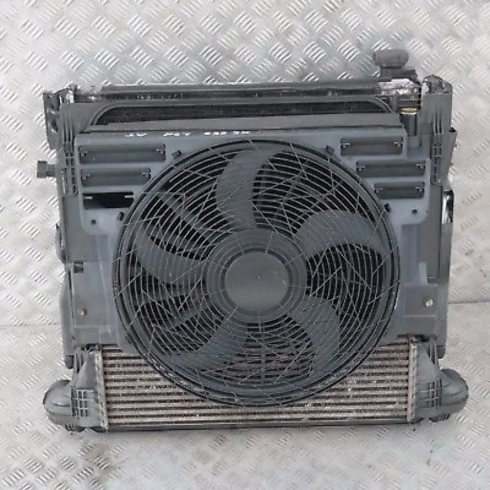 BMW X5 Series E53 M57 3.0d Engine Cooling Radiator Fan Cooler Pack Automatic - SKU 7544668-1 - Part number 7544668