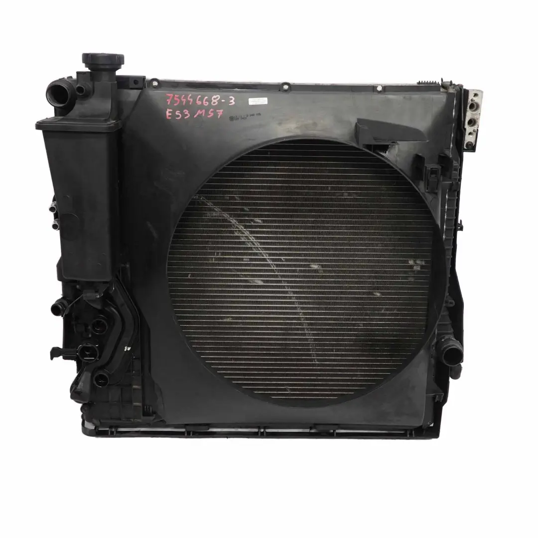 Radiator Heater Pack BMW X5 E53 3.0d M57 Radiator Cooling Unit to with Part number 7544668 Radiator Heater Pack BMW X5 E53 3.0d M57 Radiator Cooling Unit - SKU 7544668-3 - Part number 7544668