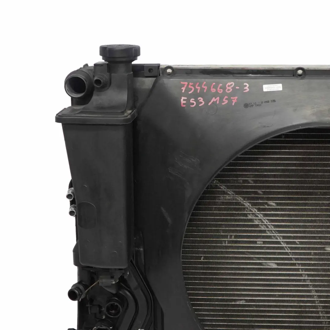 BMW X5 E53 3.0d M57 Unità di Raffreddamento Radiatore Pacchetto - SKU 7544668-3 - Numero di parte 7544668