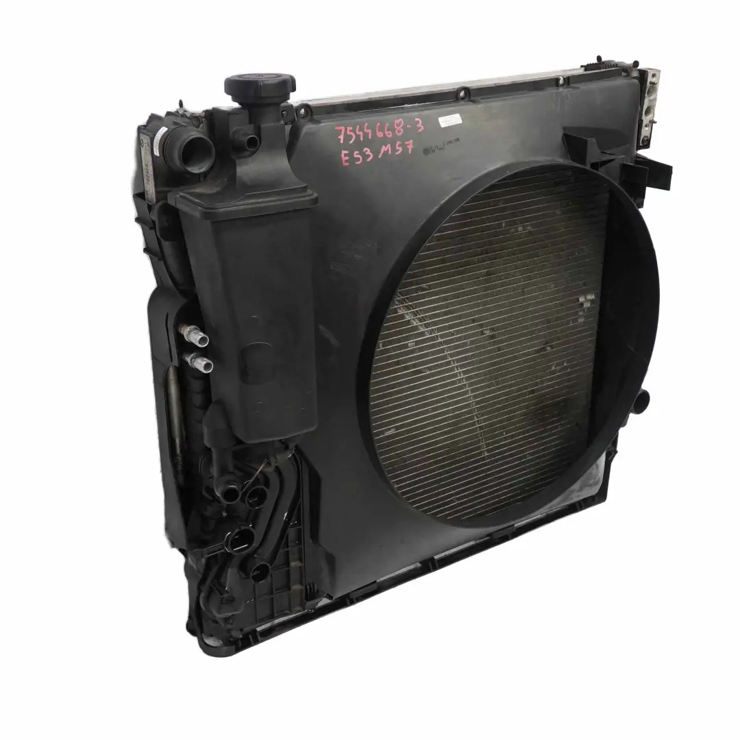 BMW X5 E53 3.0d M57 Unità di Raffreddamento Radiatore Pacchetto - SKU 7544668-3 - Numero di parte 7544668