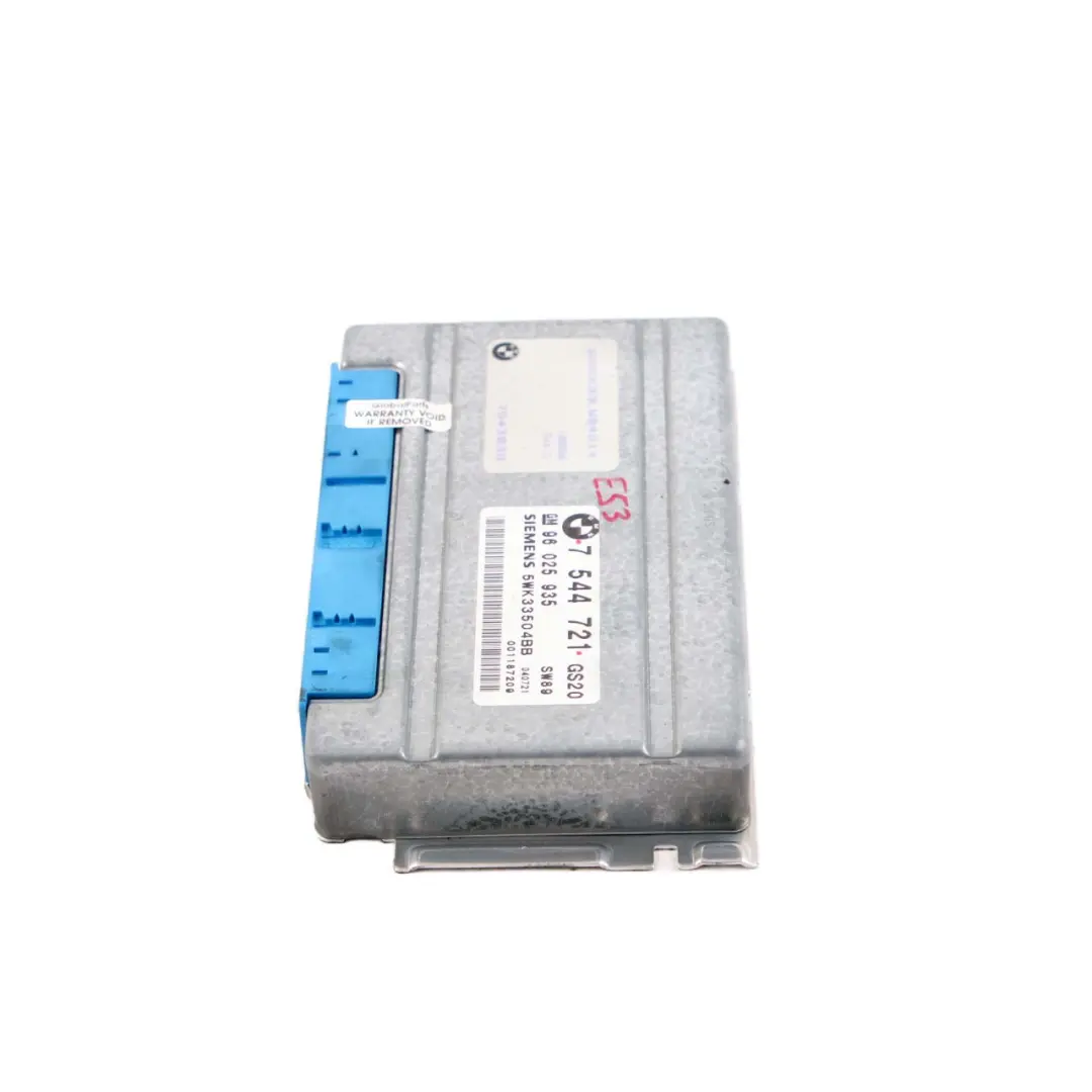 Gearbox Basic Control Unit Module EGS BMW X5 E53 Automatic - SKU 7544721 - Part number 7544721