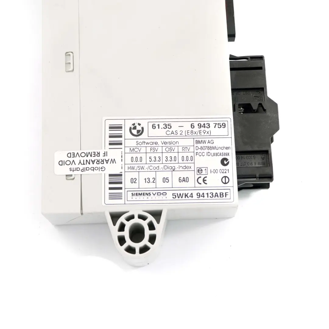 BMW 1 3 E87 E90 E91 120i 320i N46 Grundsteuerger CAS2 2 Schlüssel - SKU 7545042-4 - Teilenummer 7545042