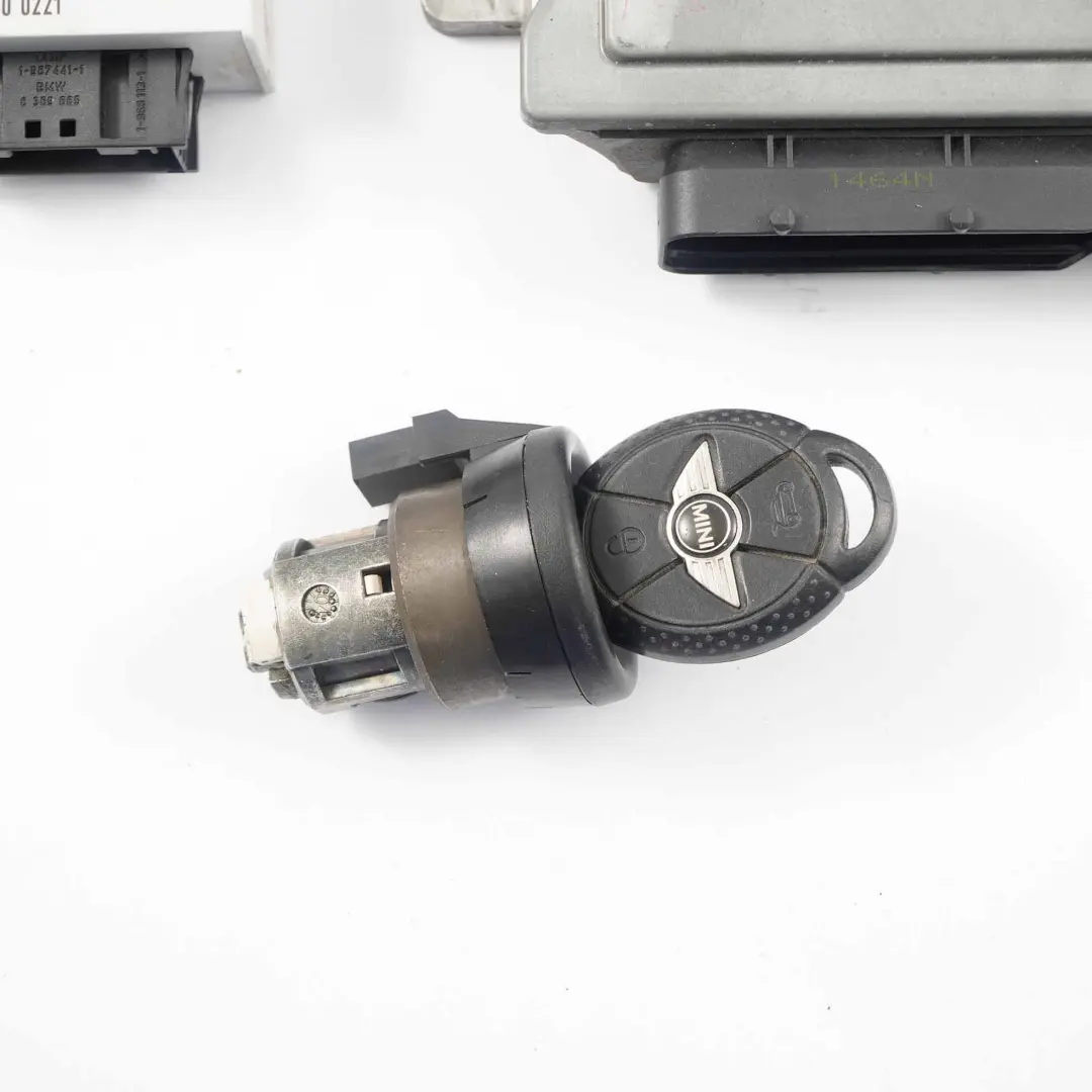 MINI Cooper R50 W10 116PS Benzin Motor Steuergerät DME + EWS + Schlüssel - SKU 7545789-3 - Teilenummer 7545789