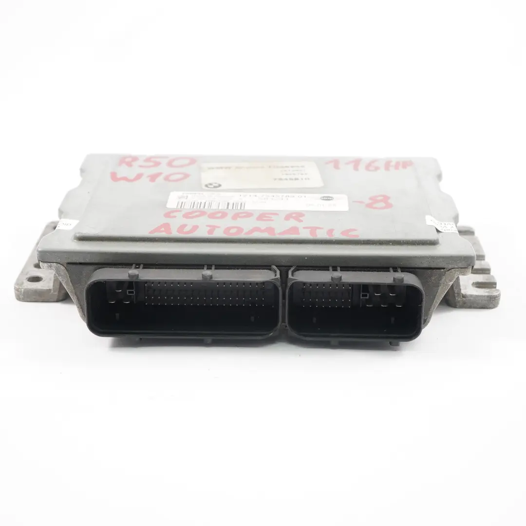 Motore ECU Unità di controllo DME Automatico per Mini R50 R52 W10 con numero di parte 7545789 Mini R50 R52 W10 Motore ECU Unità di controllo DME Automatico - SKU 7545789-8 - Numero di parte 7545789