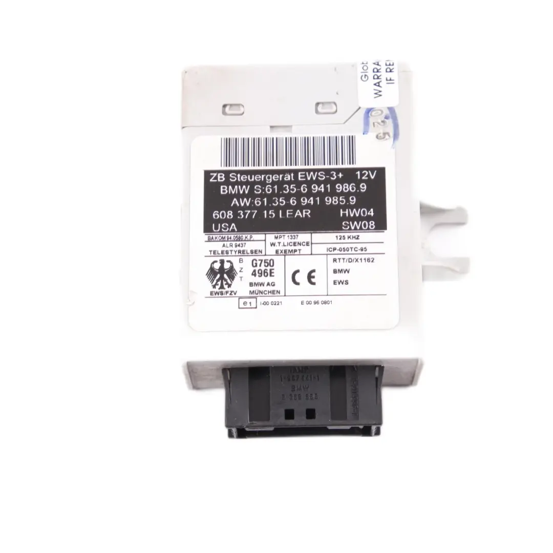 MINI One 1.6 R50 R52 W10 90HP Motor Kit ECU DME EWS Llave Manual - SKU 7545789-9 - Número de pieza 7545789