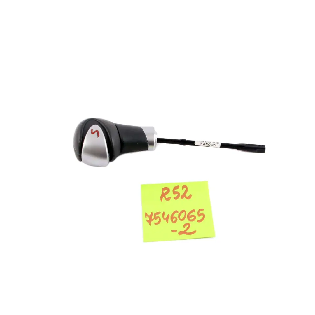 MINI Cooper S R53 R53 W11 Selector Lever Grip Gear Shift Knob Automatic - SKU 7546065-2 - Part number 7546065