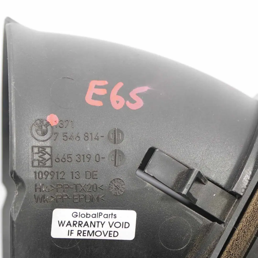  Tubo di aspirazione BMW E65 E66 Filtro Silenziatore Tubo - SKU 7546814 - Numero di parte 7546814