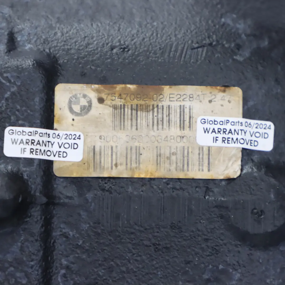 BMW E61 530d M57N2 Hinter Achs Differenzial Diff 2,47 7547092 GARANTIE - SKU 7547093 - Teilenummer 7547093