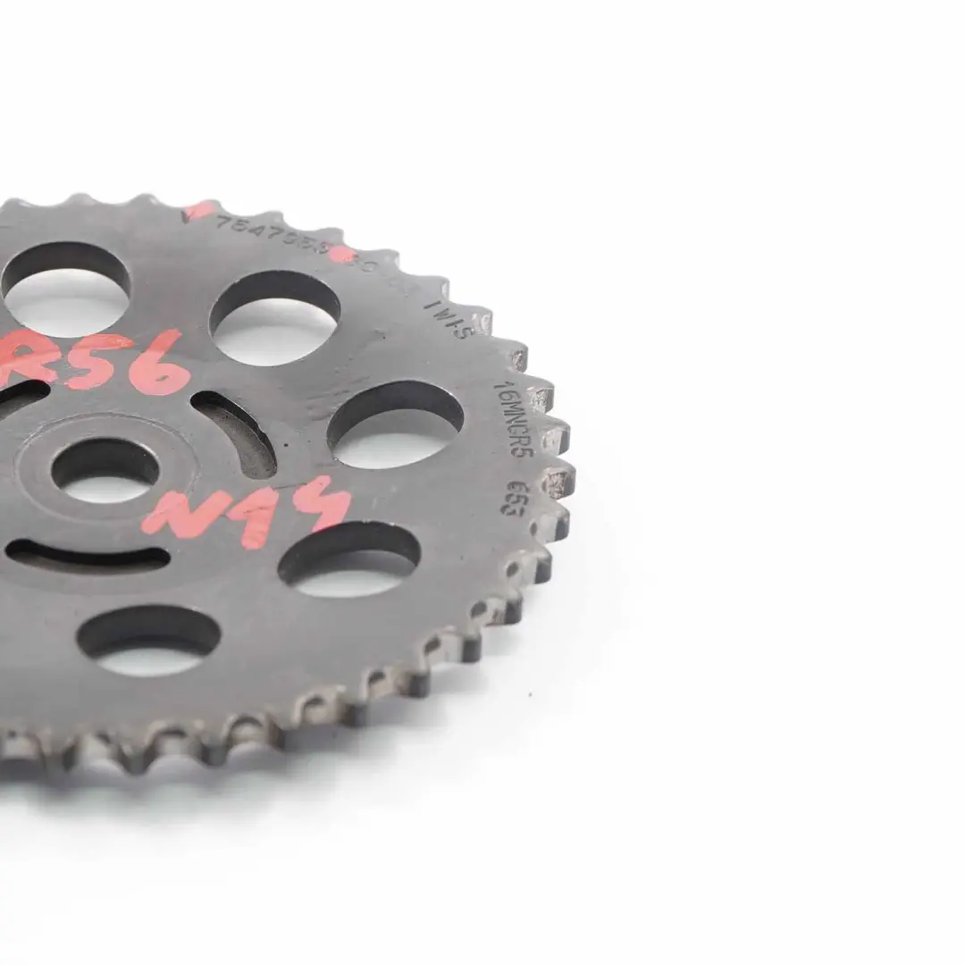Timing Sprocket Mini R55 R56 R57 Cooper S N14 Oil Pump Chain Wheel to with Part number 7547955 Timing Sprocket Mini R55 R56 R57 Cooper S N14 Oil Pump Chain Wheel - SKU 7547955 - Part number 7547955