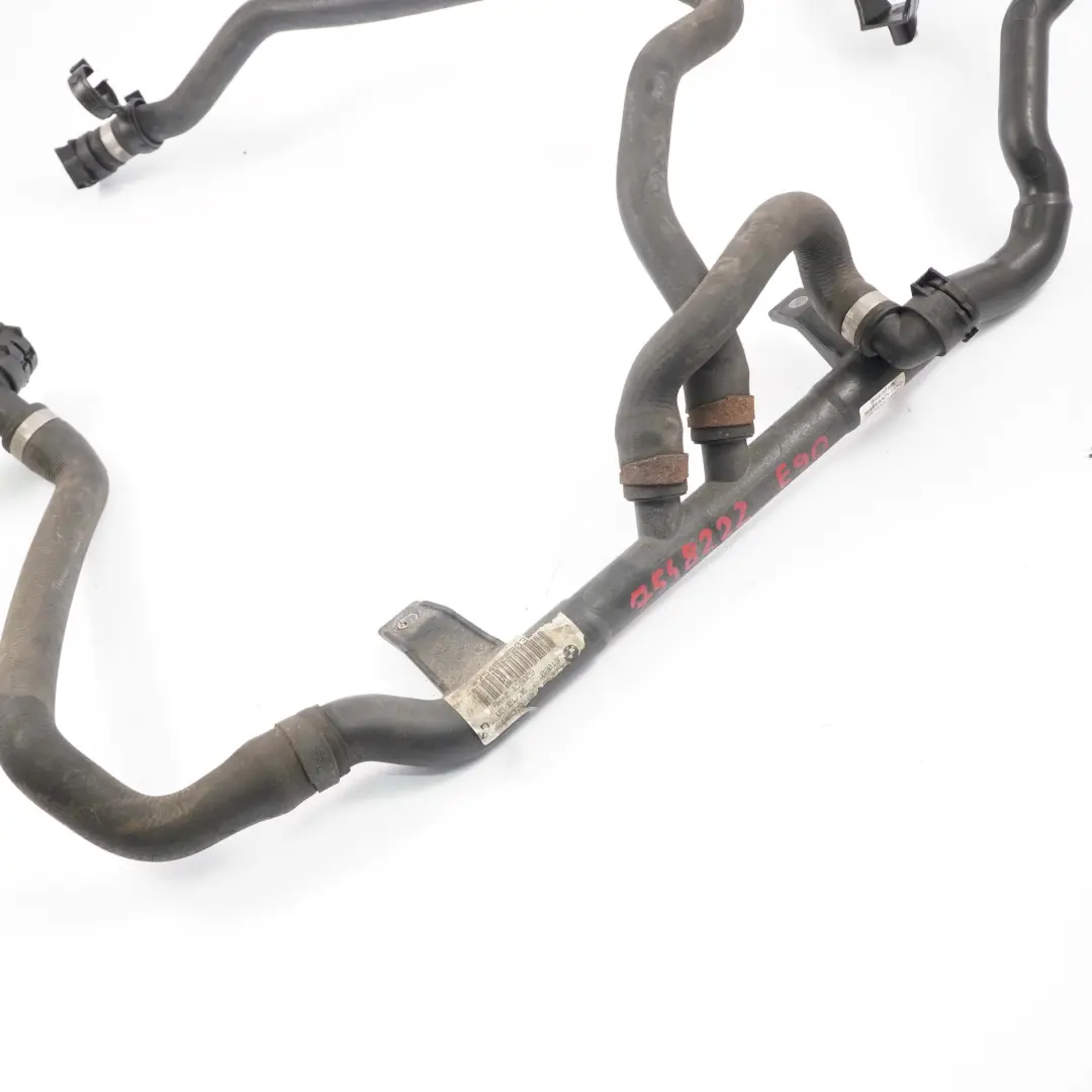 Calentador Retorno Termostato Manguera para BMW E82 E90 E91 E92 E93 con número de pieza 7548222 BMW E82 E90 E91 E92 E93 Calentador Retorno Termostato Manguera - SKU 7548222 - Número de pieza 7548222