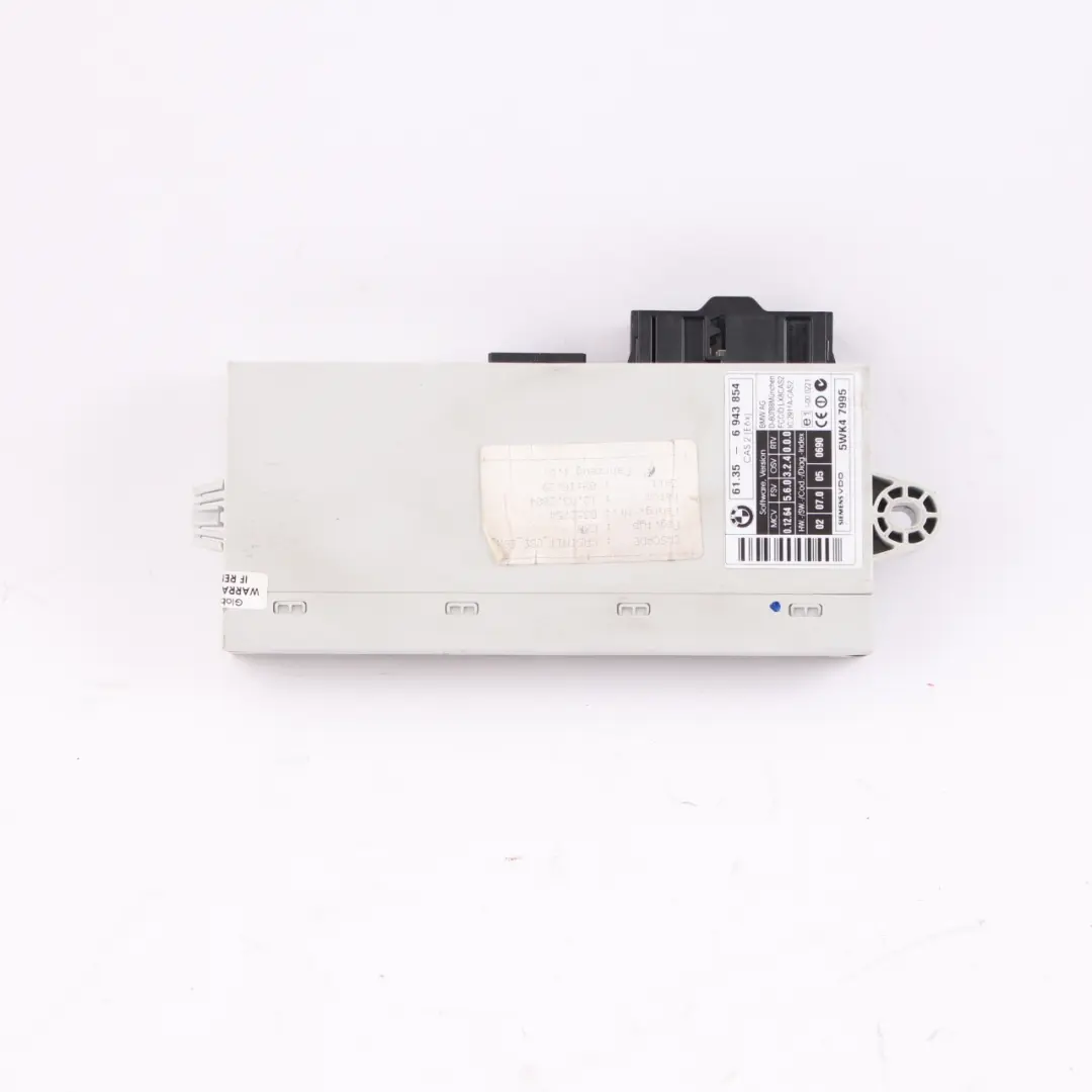 BMW E60 520i M54 170HP Engine Control ECU Kit DME CAS2 Keys Automatic - SKU 7549387-2 - Part number 7549387