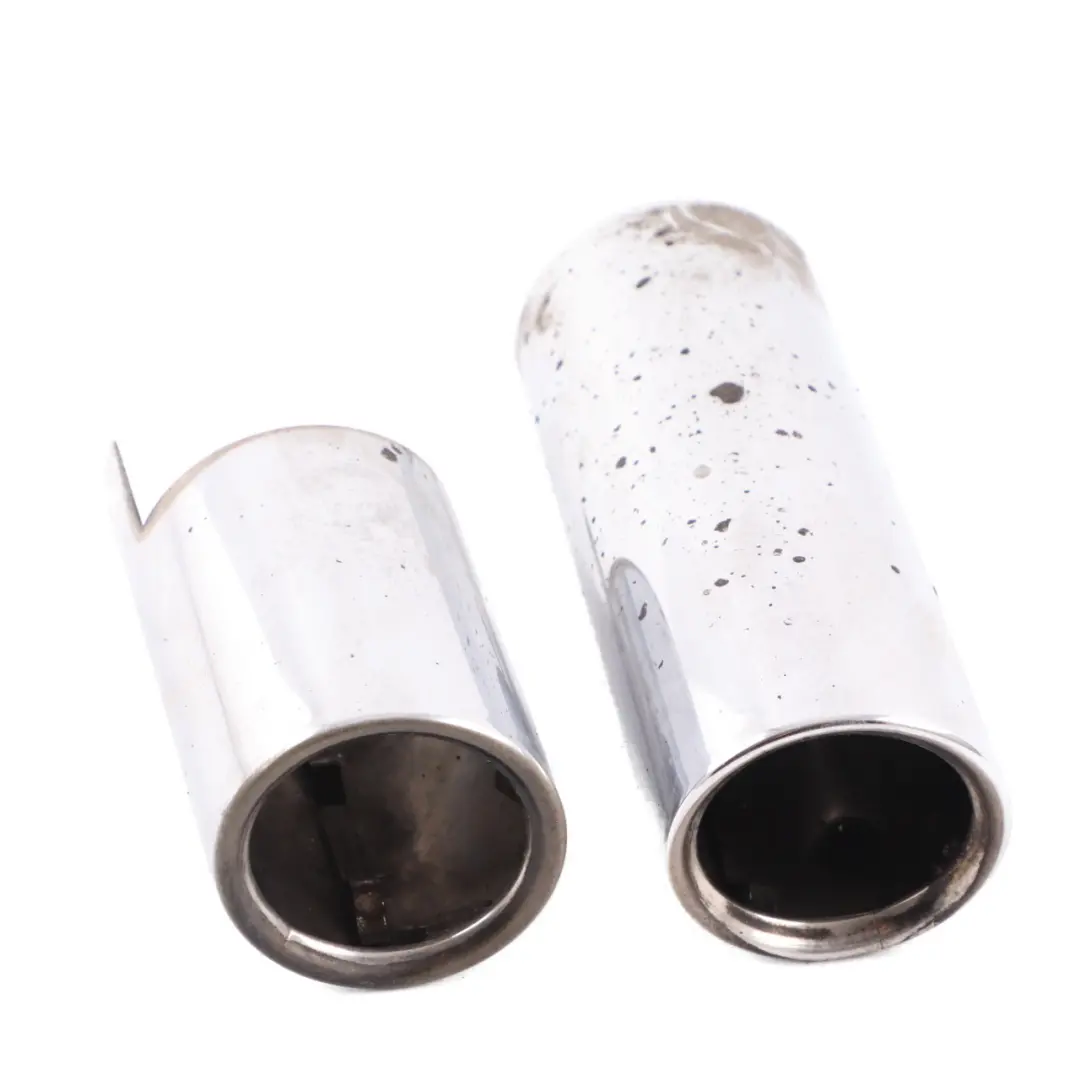  Exhaust Tips BMW E90 E91 N52 M57N2 M Performance Muffler Pipe Chrome Set - SKU 7549558/7549559 - Part number 7549558