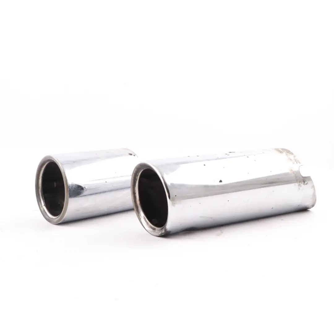  Exhaust Tips BMW E90 E91 N52 M57N2 M Performance Muffler Pipe Chrome Set - SKU 7549558/7549559 - Part number 7549558