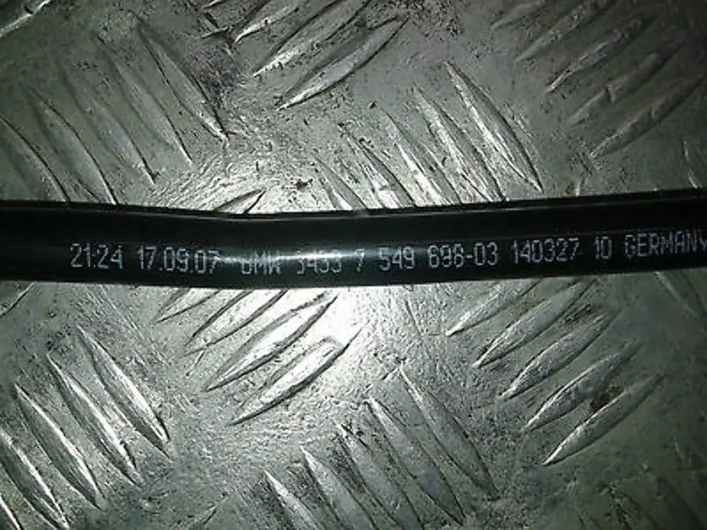 Vacuum pipe break servo to BMW 1 3 SERIES E81 E87N E88 E90 E90N E91 E91N E92 E93 with Part number 11667549698 BMW 1 3 SERIES E81 E87N E88 E90 E90N E91 E91N E92 E93 Vacuum pipe break servo - SKU rhd-7549698-1 - Part number 11667549698