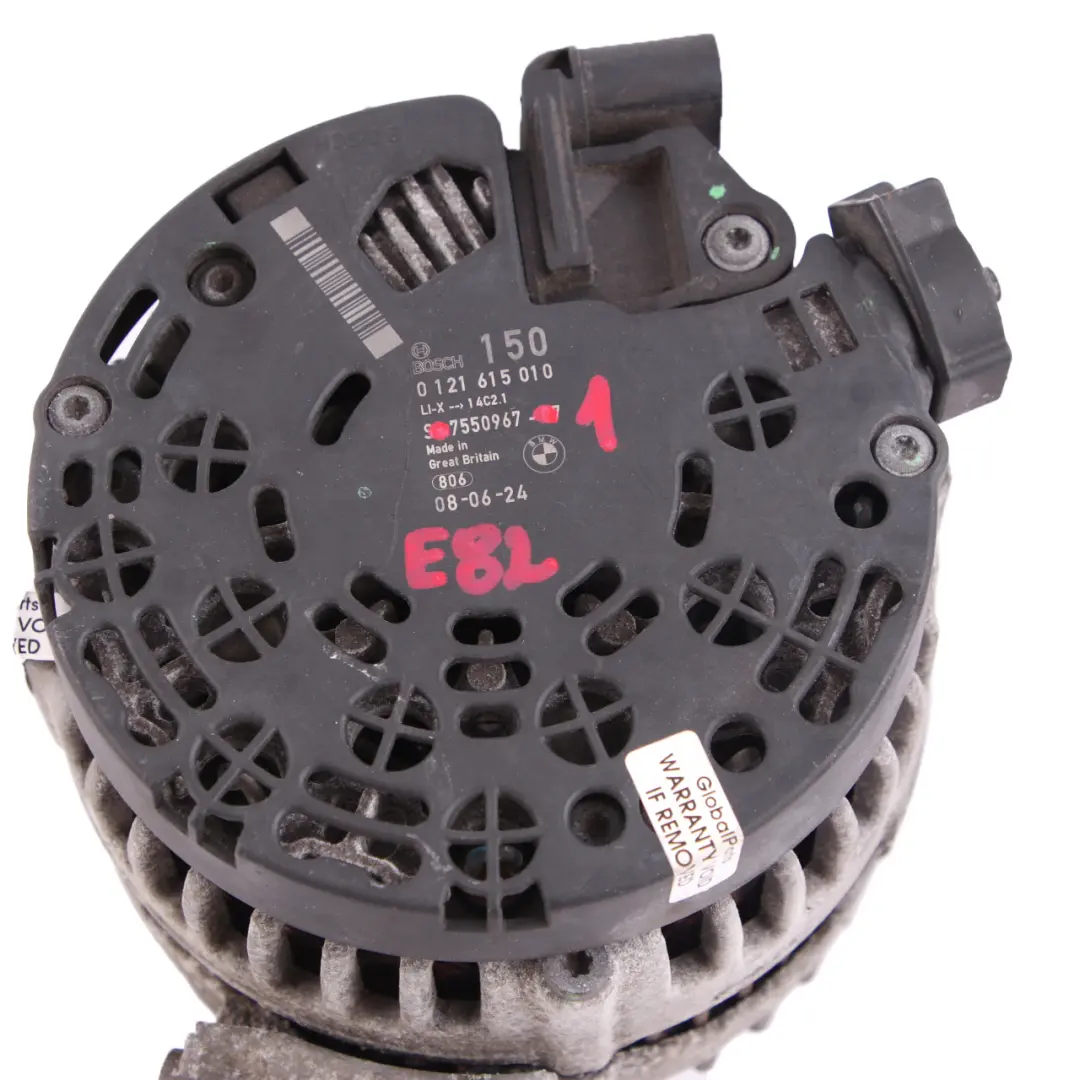 BMW E81 E90 E91 E60 Benzina Alternatore Generatore 150A - SKU 7550967-1 - Numero di parte 7550967