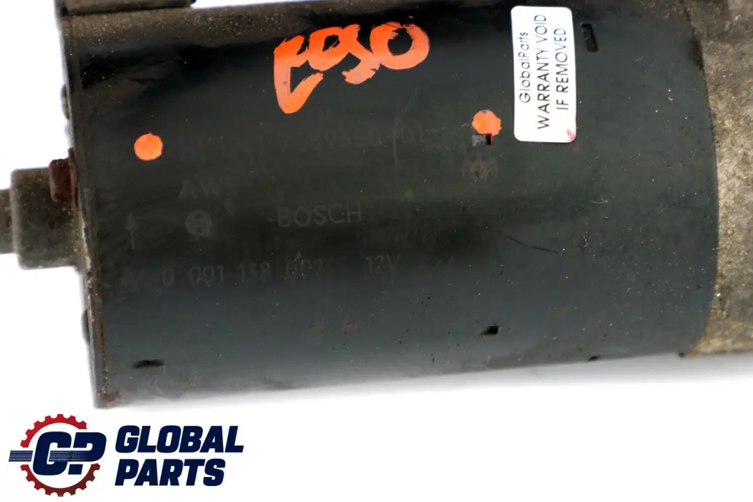 E93N Starter per BMW E81 E82 E87N E88 E90 E90N E91 E91N E92 E92N E93 con numero di parte 7550975 BMW E81 E82 E87N E88 E90 E90N E91 E91N E92 E92N E93 E93N Starter - SKU 7550975 - Numero di parte 7550975