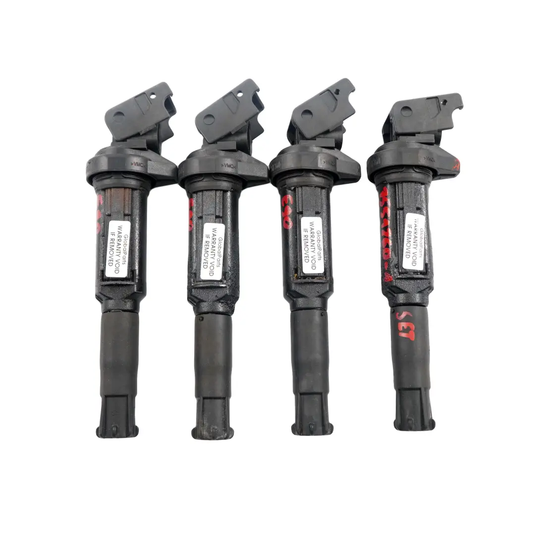 4x Ignition Coil Set Petrol Enigne to BMW E60 E65 E81 E87 E87 E90 E91 with Part number 7551260 BMW E60 E65 E81 E87 E87 E90 E91 4x Ignition Coil Set Petrol Enigne - SKU 7551260-1 - Part number 7551260