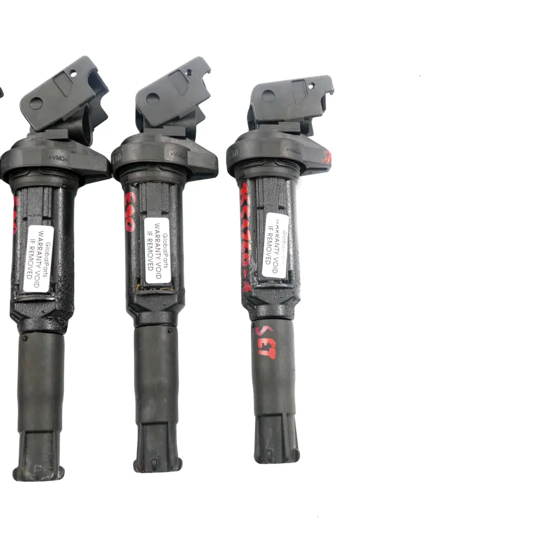 4x Bobina Set per BMW X1 X3 X5 E60 E65 E81 E87 E87N E90 E91 con numero di parte 7551260 BMW X1 X3 X5 E60 E65 E81 E87 E87N E90 E91 4x Bobina Set - SKU 7551260-1 - Numero di parte 7551260