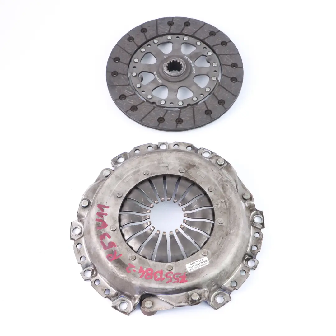 Mini Cooper S R53 Petrol W11 Clutch Disc Pressure Plate Kit D=215mm - SKU 7551384-2 - Part number 7551384