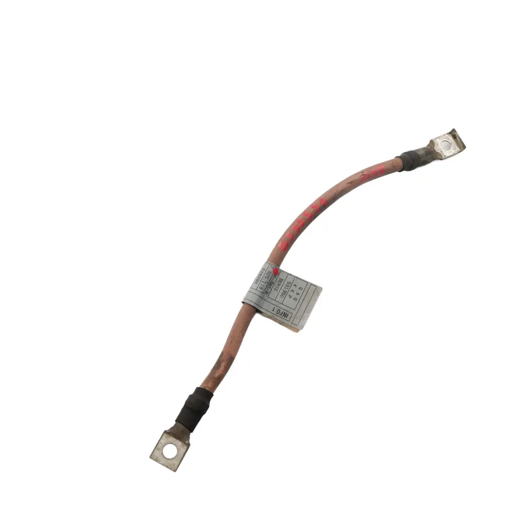BMW E60 E61 E63 E64 LCI Cavo di Massa Batteria Messa Terra Generatore 7525119 - SKU 7551559 - Numero di parte 7551559