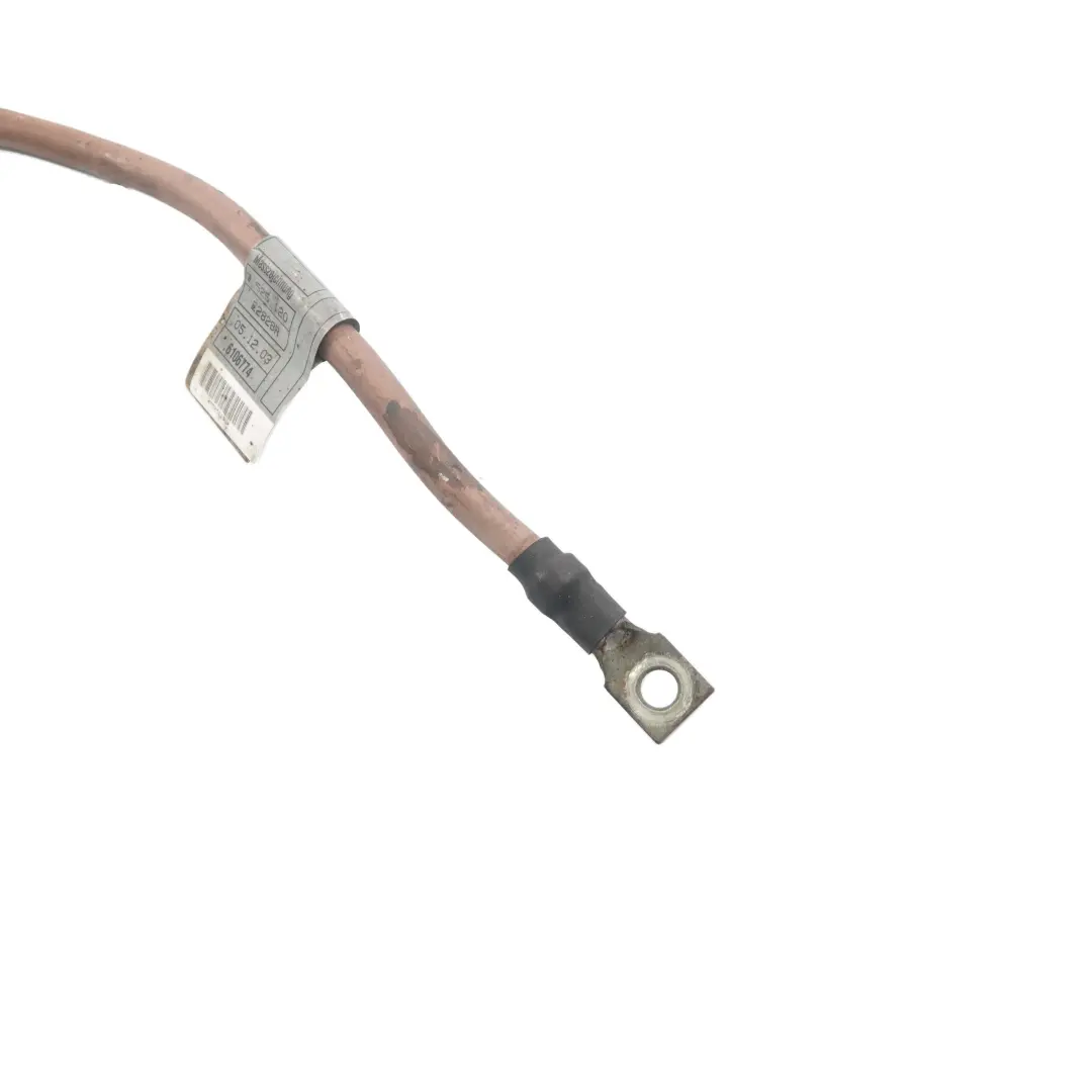 BMW E60 E61 E63 E64 Cable De tierra Alternador Gasolina - SKU 7551559 - Número de pieza 7551559