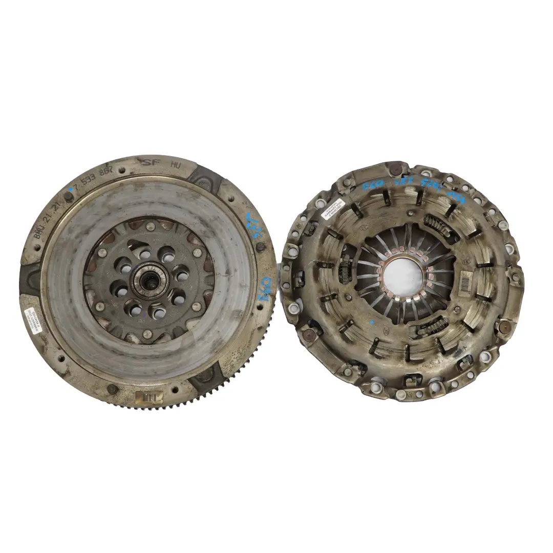 M54 Dual Twin Mass Flywheel Kit to BMW E46 320i 325i E60 520i 525i Petrol with Part number 7551576 BMW E46 320i 325i E60 520i 525i Petrol M54 Dual Twin Mass Flywheel Kit - SKU 7551576 - Part number 7551576