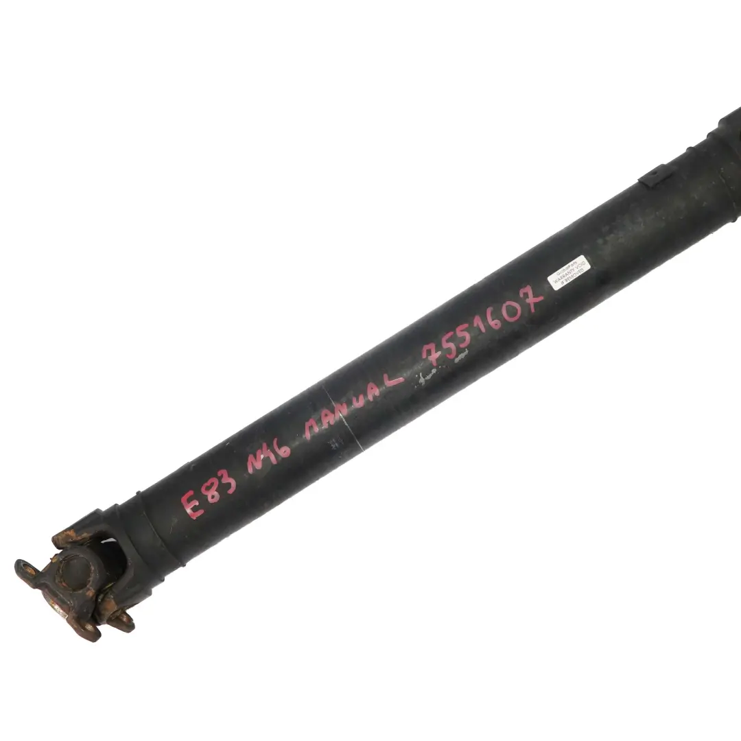 BMW X3 Series E83 2.0i N46 Rear Drive Shaft Prop Shaft Propshaft Petrol - SKU 7551607 - Part number 7551607