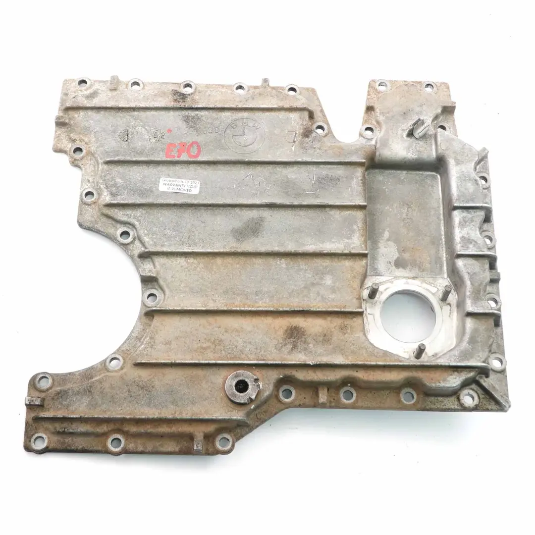 4.8i N62N Petrol Engine Oil Sump Pan Lower Part BMW X5 E70 - SKU 7551630 - Part number 7551630