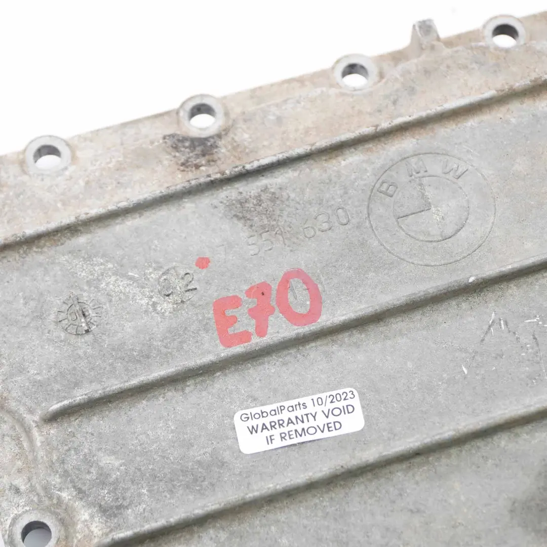 4.8i N62N Petrol Engine Oil Sump Pan Lower Part BMW X5 E70 - SKU 7551630 - Part number 7551630