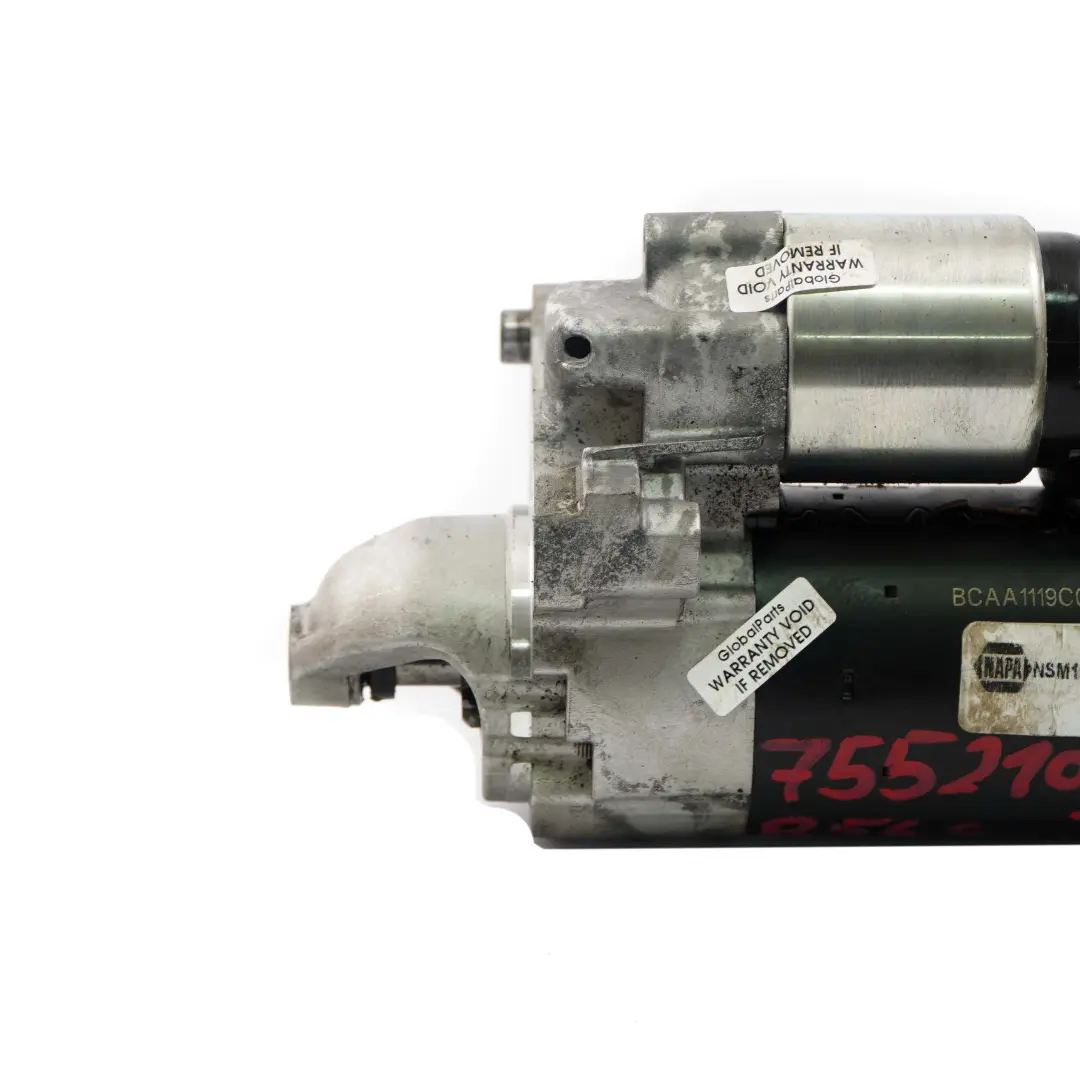 Mini Cooper One 1 R55 R56 R58 N12 Petrol Engine Starter Motor NAPA NSM1093 - SKU 7552105-1 - Part number 7552105
