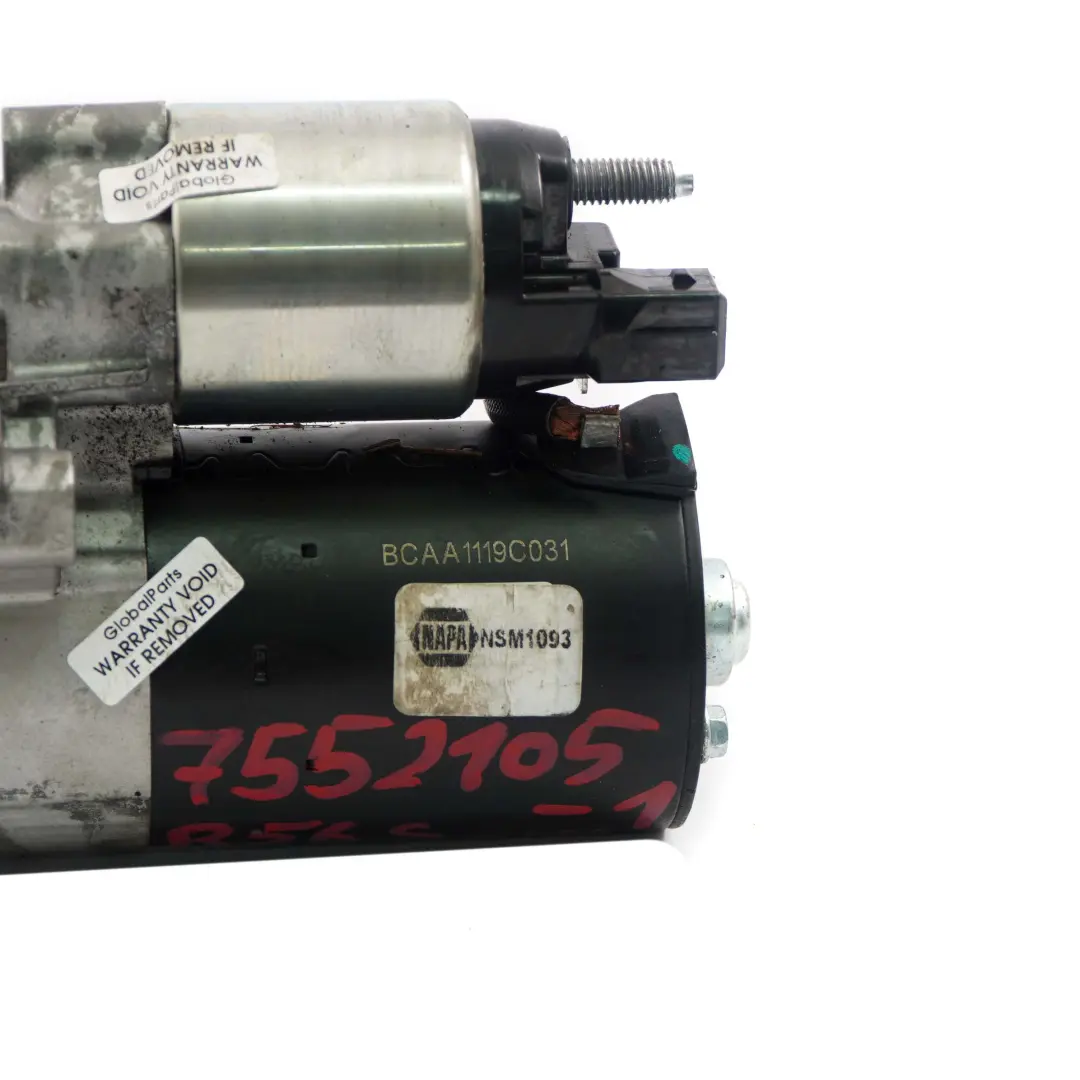 Mini Cooper R55 R56 R57 Rozrusznik NAPA NSM1093 - SKU 7552105-1 - Numer Części 7552105