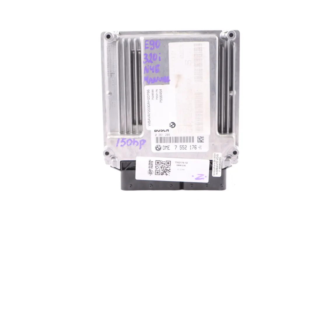 N46 Grundsteuergerät DME CAS2 + Schlüss für BMW 1 3 E87 E90 E91 120i 320i mit Teilenummer 7552176 BMW 1 3 E87 E90 E91 120i 320i N46 Grundsteuergerät DME CAS2 + Schlüss - SKU 7552176-10 - Teilenummer 7552176