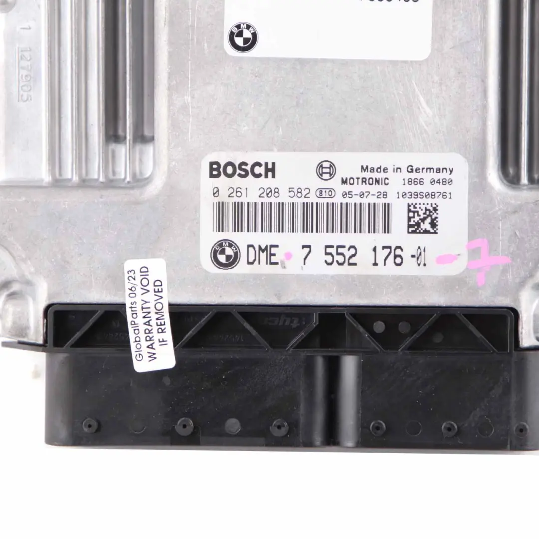 BMW Z4 E85 2.0i N46 150HP ECU Engine Control Kit DME CAS2 Key Manual - SKU 7552176-7 - Part number 7552176