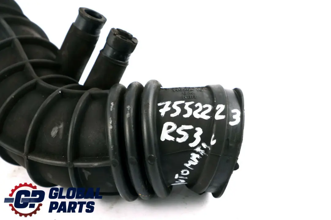 Ansaug Schlauch Turbo Schall Dämpfer Gummi Manschette für Mini Cooper S R52 R53 W11 mit Teilenummer 7552223 Mini Cooper S R52 R53 W11 Ansaug Schlauch Turbo Schall Dämpfer Gummi Manschette - SKU 7552223 - Teilenummer 7552223
