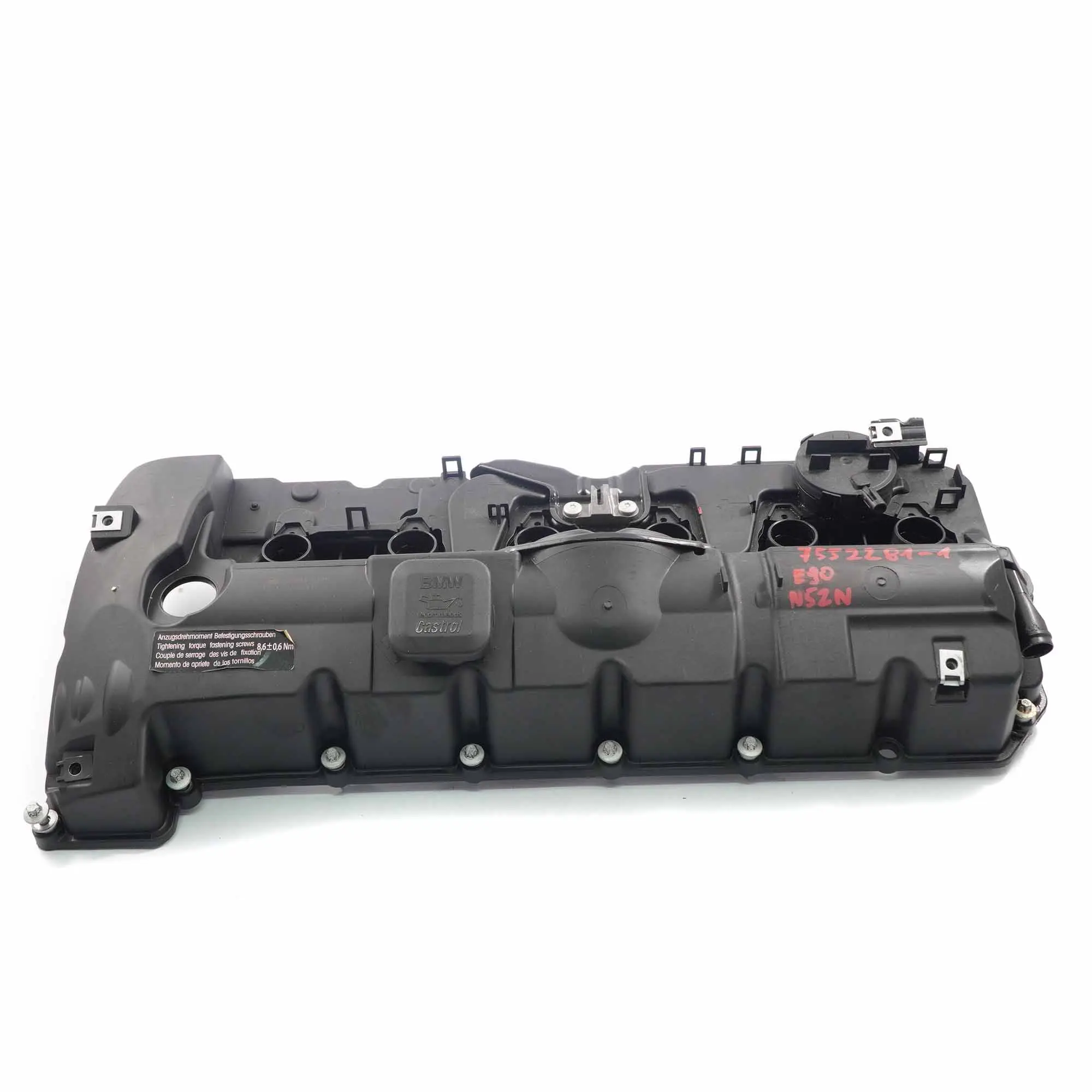 BMW E60 LCI E90 325i 330i 525i 530i N52N Copertura Testa Cilindro Motore 7552281