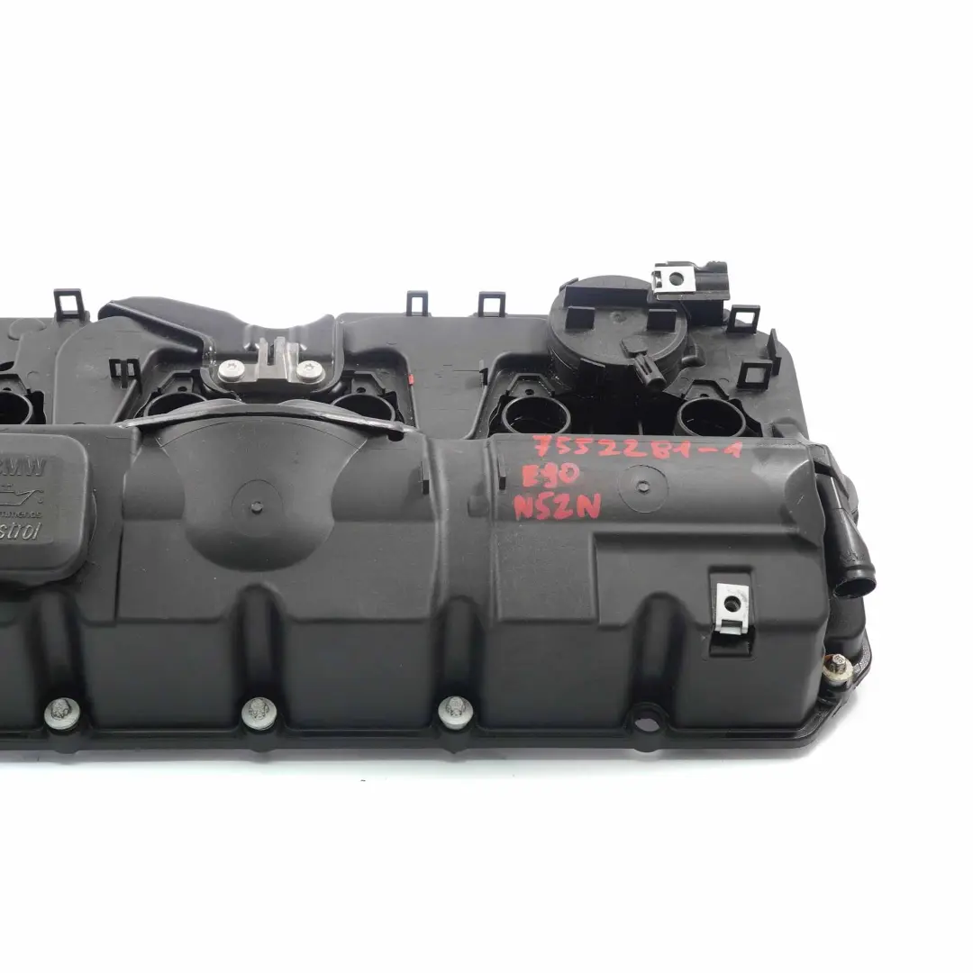 N52N Engine Cylinder Head Cover to BMW E60 LCI E90 E91 325i 330i 525i 530i with Part number 7552281 BMW E60 LCI E90 E91 325i 330i 525i 530i N52N Engine Cylinder Head Cover - SKU 7552281-1 - Part number 7552281