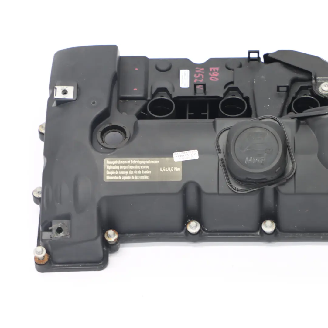 N52N Cache culasse moteur pour BMW E60 LCI E90 F10 325i 330i 525i 530i à propos du numéro de pièce 7552281 BMW E60 LCI E90 F10 325i 330i 525i 530i N52N Cache culasse moteur - SKU 7552281 - Numéro de pièce 7552281