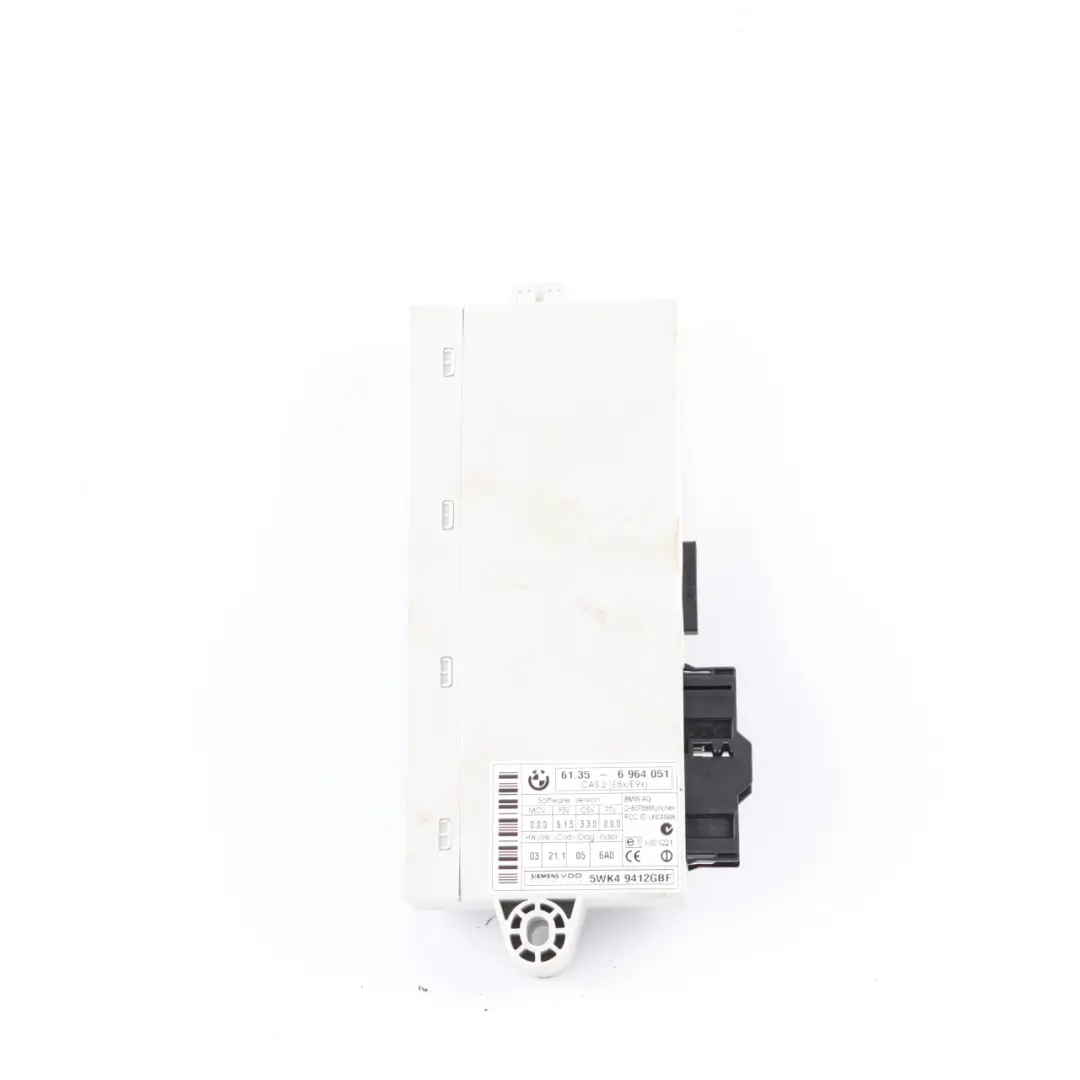 BMW 3 5 Series E60 E90 E91 N52 325i 525i ECU Kit DME CAS2 Key Manual - SKU 7552393-1 - Part number 7552393