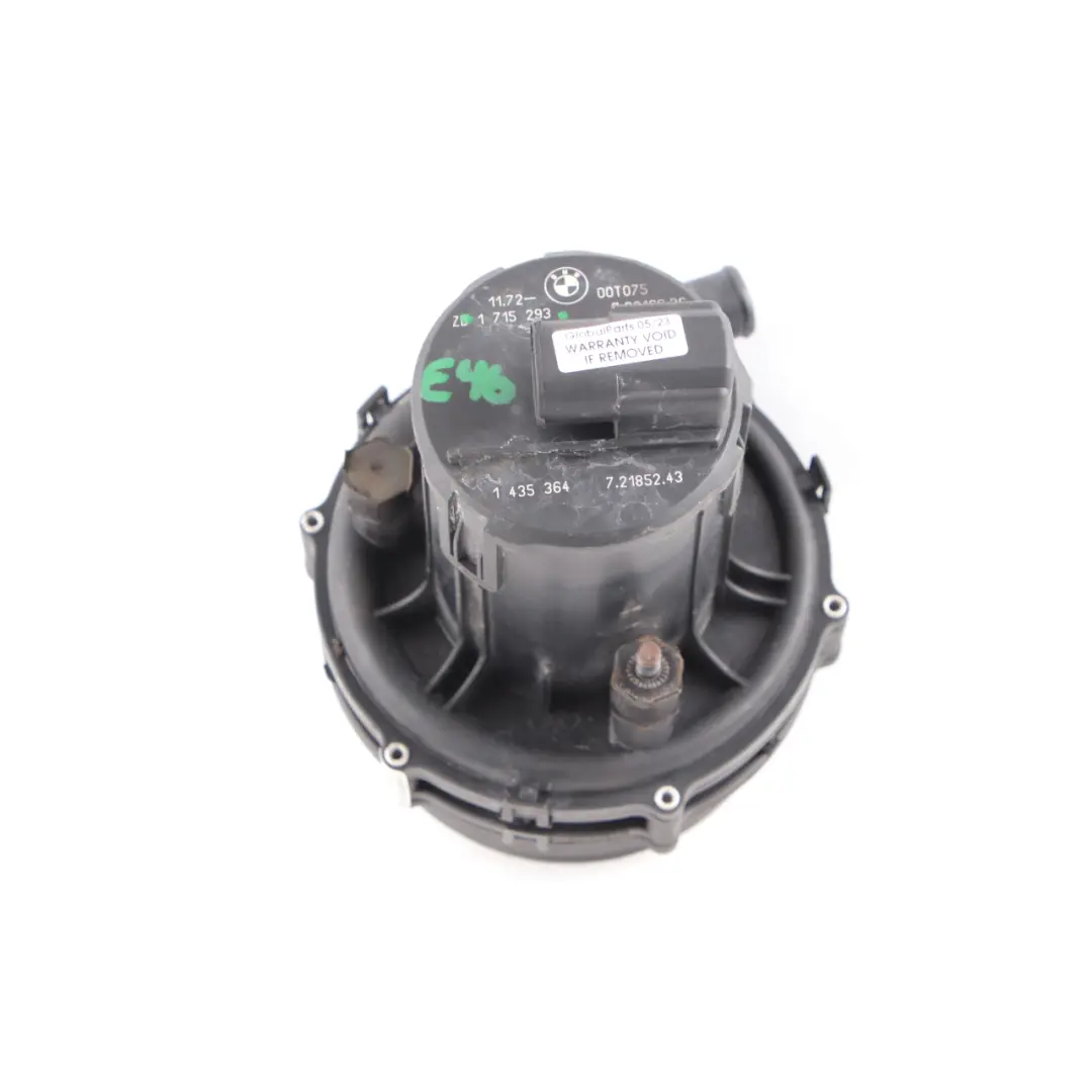 BMW E46 Secondary Air Emission Control Unit Pump 1435364 - SKU 7553056 - Part number 7553056