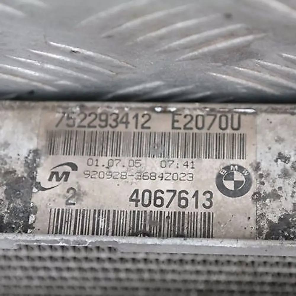 BMW 1 X1 3 er E81 E82 E87 E90 E87N E90N E91 Kühlmittelkühler 7553111 - SKU 7553111-1 - Teilenummer 7521046