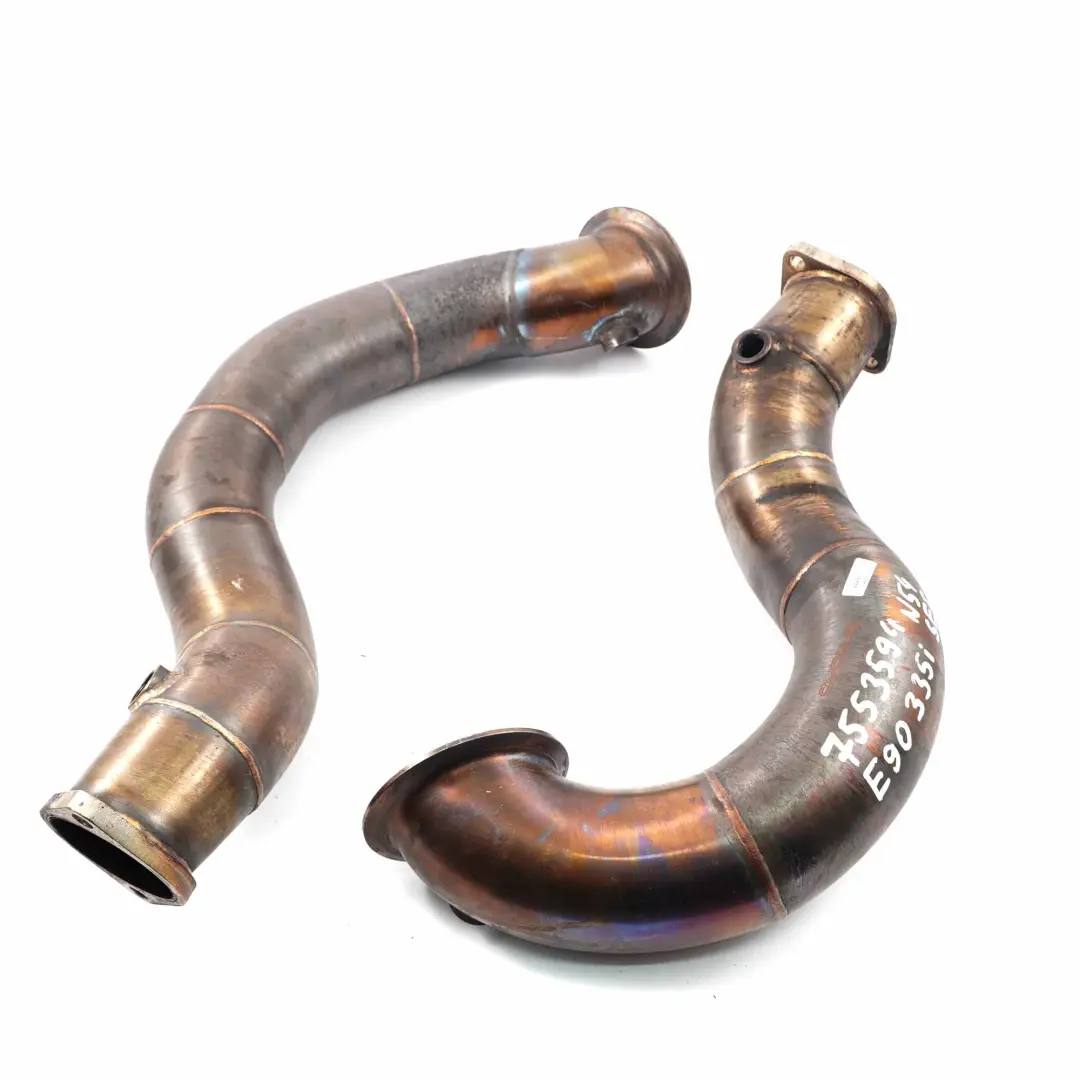 BMW E82 E88 E90 E91 135i 335i N54 Decat Catless Downpipe Set EVOLVE - SKU 7553594 - Teilenummer 7553594