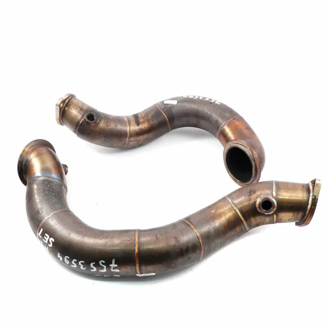  Downpipe Set BMW E82 E88 E90 E91 135i 335i N54 Exhaust Catalytic Pipes EVOLVE - SKU 7553594 - Part number 7553594