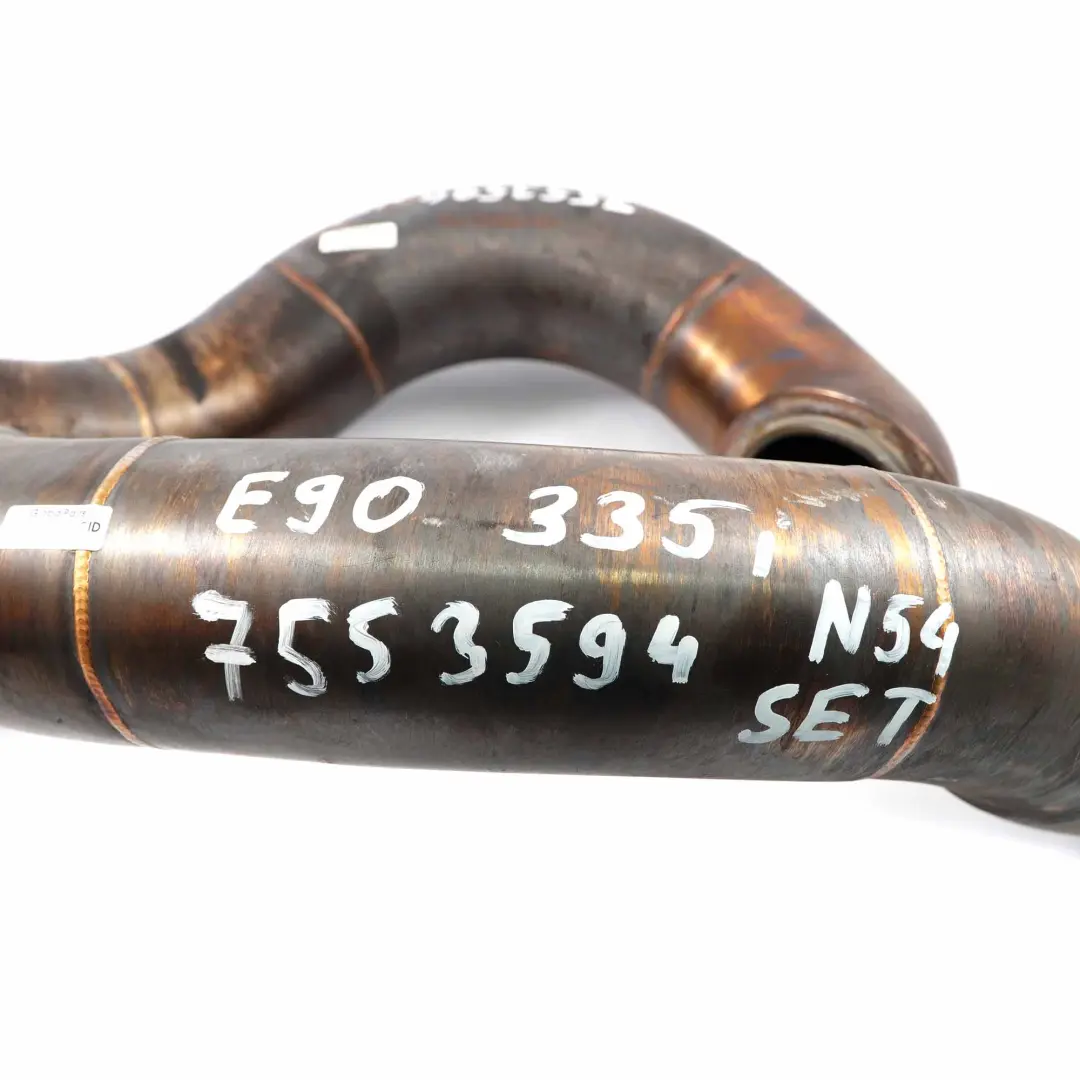  Downpipe Set BMW E82 E88 E90 E91 135i 335i N54 Exhaust Catalytic Pipes EVOLVE - SKU 7553594 - Part number 7553594