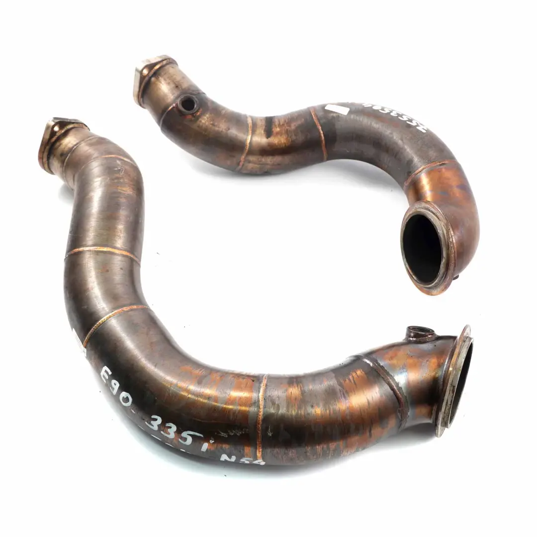  Downpipe Set BMW E82 E88 E90 E91 135i 335i N54 Exhaust Catalytic Pipes EVOLVE - SKU 7553594 - Part number 7553594