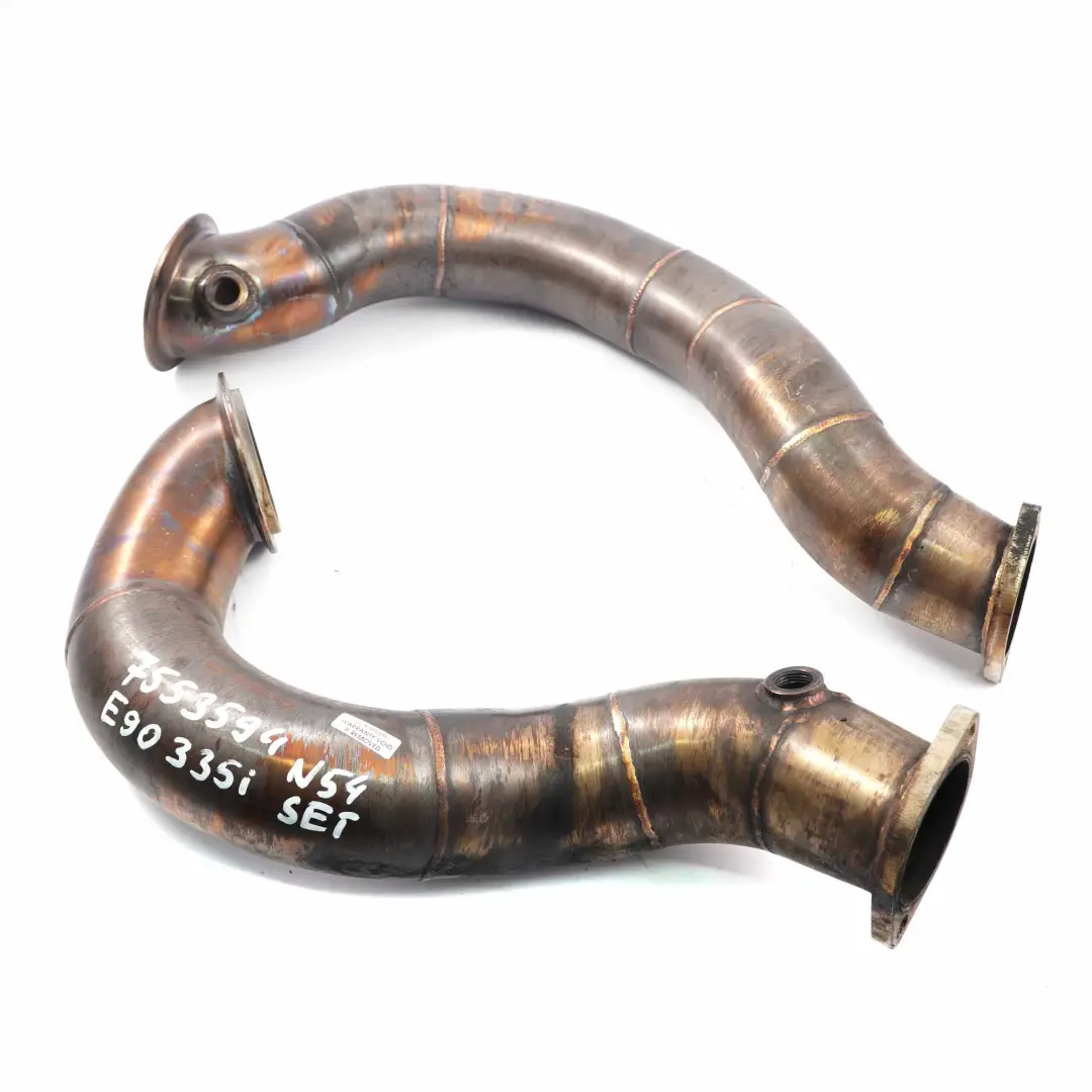  Downpipe SetBMW E82 E88 E90 E91 135i 335i N54 Tubos De Escape Catalizador EVOLVE - SKU 7553594 - Número de pieza 7553594