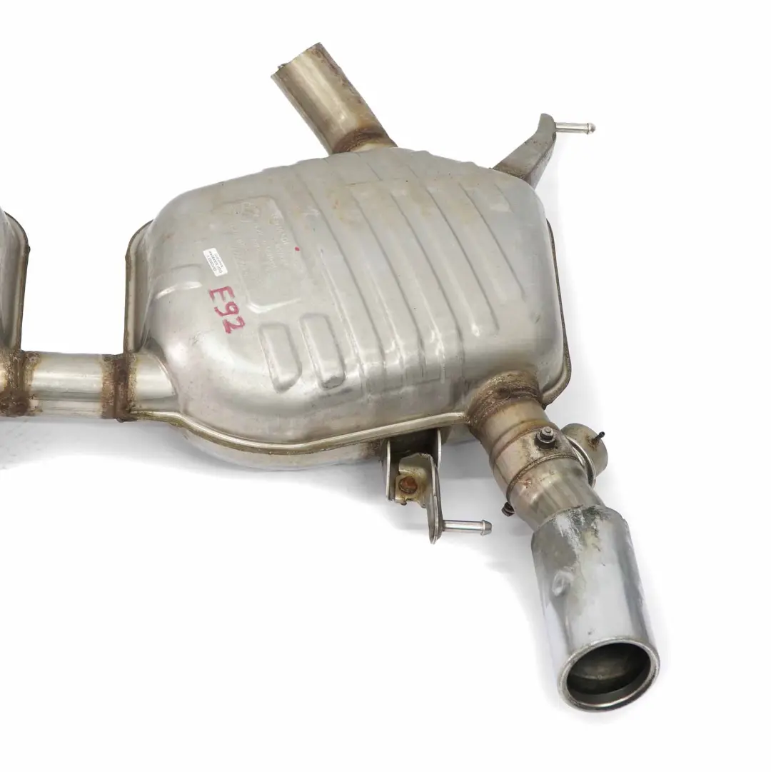 Scatola Silenziatore Doppio Tubo Silenziatore posteriore per BMW E92 E93 335i con numero di parte 7553612 BMW E92 E93 335i Scatola Silenziatore Doppio Tubo Silenziatore posteriore - SKU 7553612 - Numero di parte 7553612